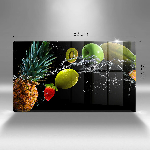 Cobertura de indução Fruta na água