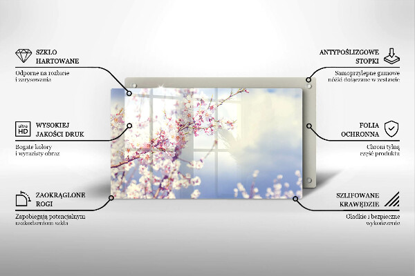 Cobertura de indução Árvore florida
