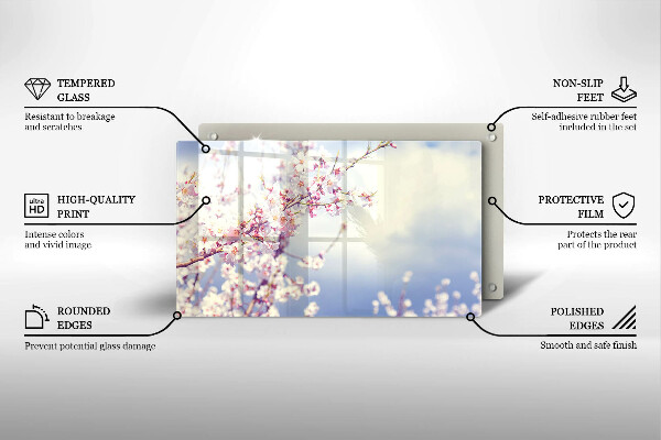 Cobertura de indução Árvore florida