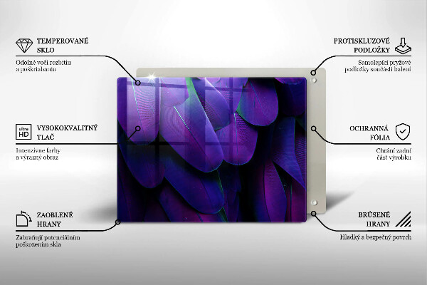 Cobertura de indução Penas de neon