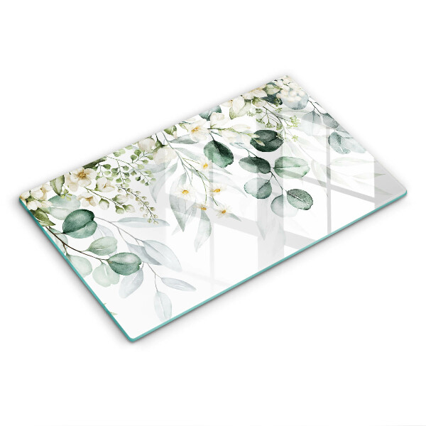 Cobertura de indução Plantas em aquarela