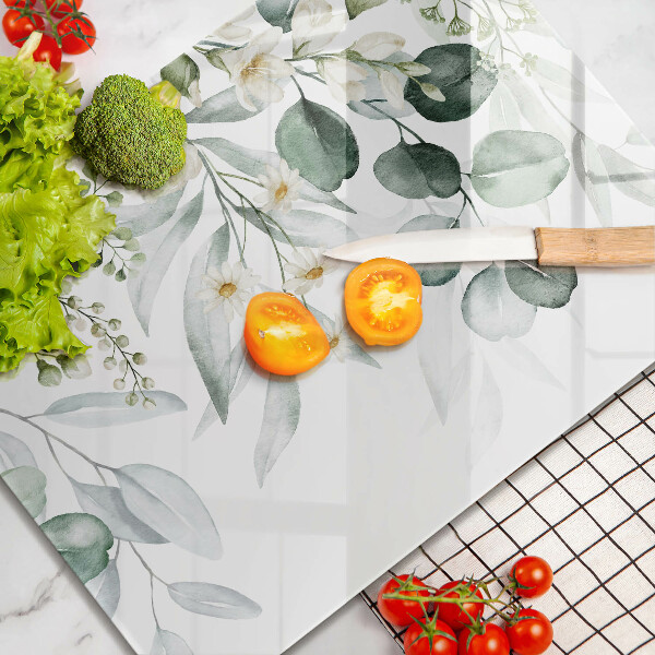 Cobertura de indução Plantas em aquarela