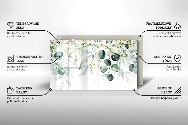 Cobertura de indução Plantas em aquarela