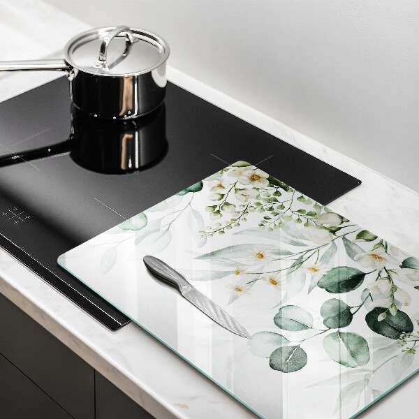 Cobertura de indução Plantas em aquarela