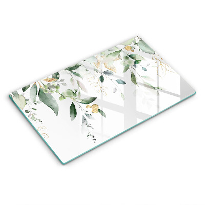 Cobertura de indução Folhas de aquarela