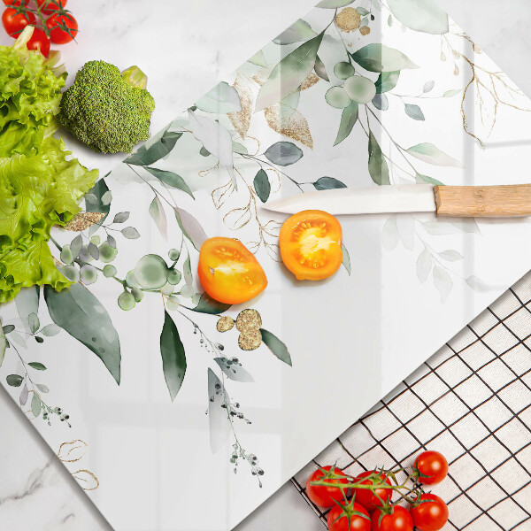 Cobertura de indução Folhas de aquarela