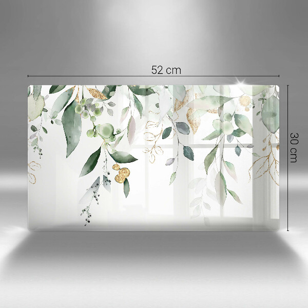 Cobertura de indução Folhas de aquarela