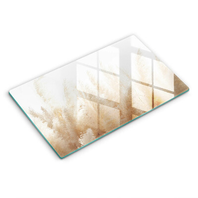 Tampa de parede do fogão a gás Capim-dos-pampas