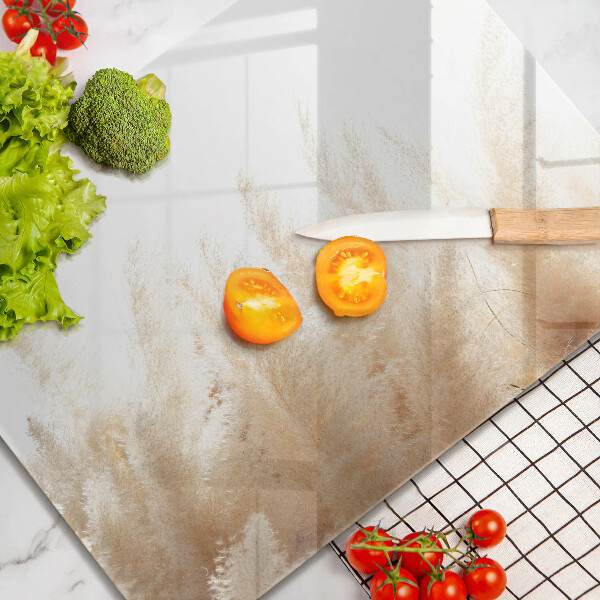 Tampa de parede do fogão a gás Capim-dos-pampas