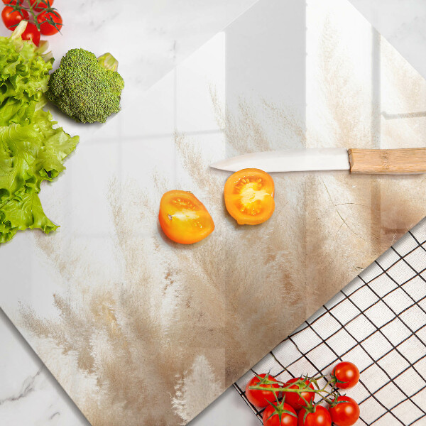 Tampa de parede do fogão a gás Capim-dos-pampas