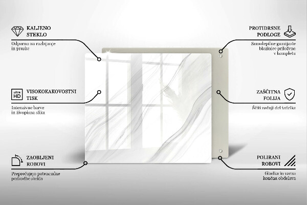 Tábua protetora Mármore delicado