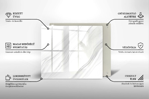 Tábua protetora Mármore delicado