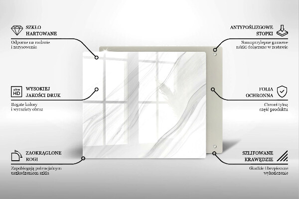 Tábua protetora Mármore delicado