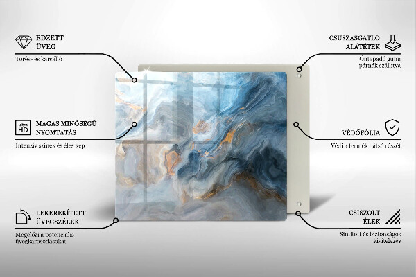 Tábua protetora Textura de mármore