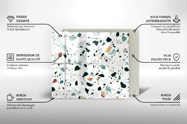 Protetor placa indução Grés claro