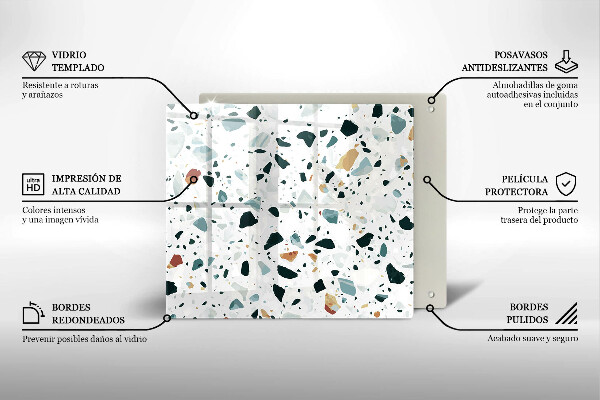 Protetor placa indução Grés claro