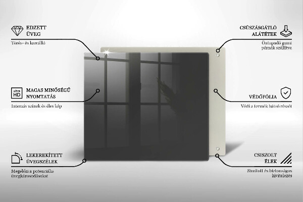 Tábua protetora Cor cinza