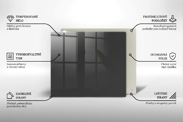 Tábua protetora Cor cinza