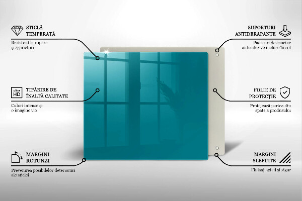 Protetor placa indução Cor turquesa