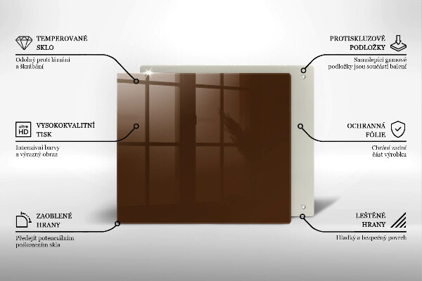 Tábua protetora Cor marrom