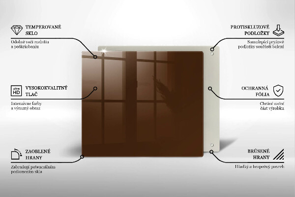 Tábua protetora Cor marrom
