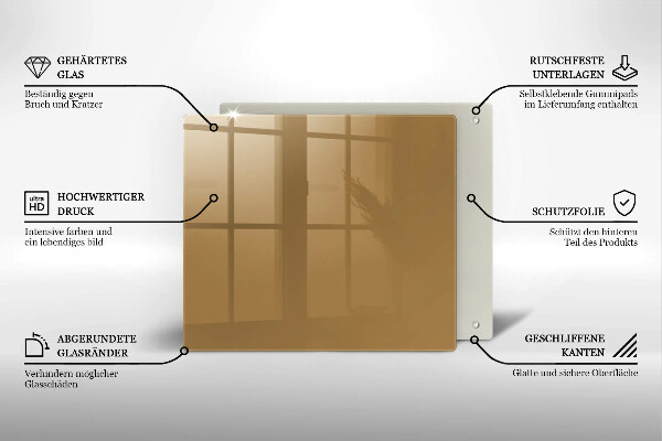 Protetor placa indução Cor bege