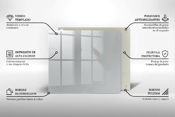 Tábua protetora Cor cinza
