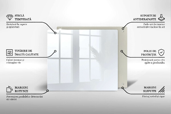 Protetor placa indução Cor branca