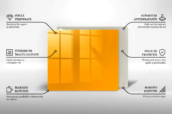 Protetor placa de indução Cor amarelo escuro