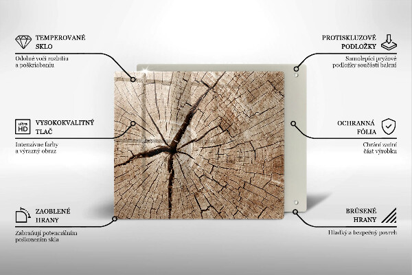 Tábua protetora Seção transversal de uma árvore