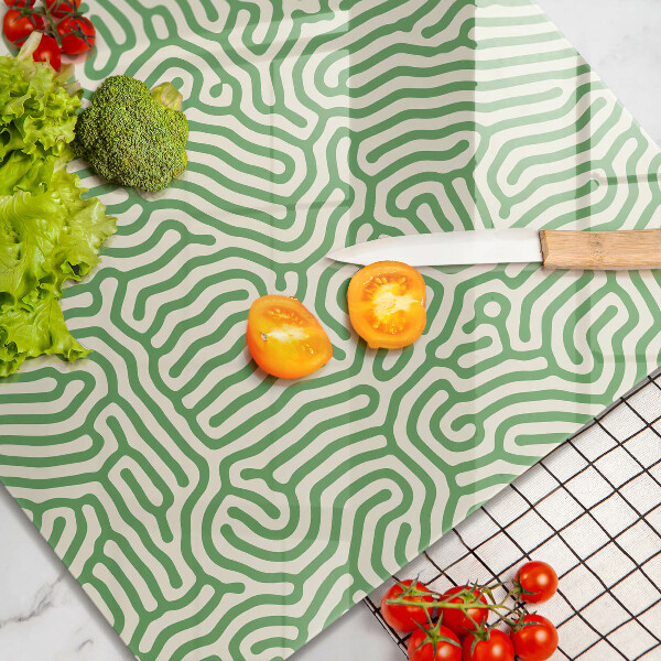 Protetor placa de indução Linhas abstratas