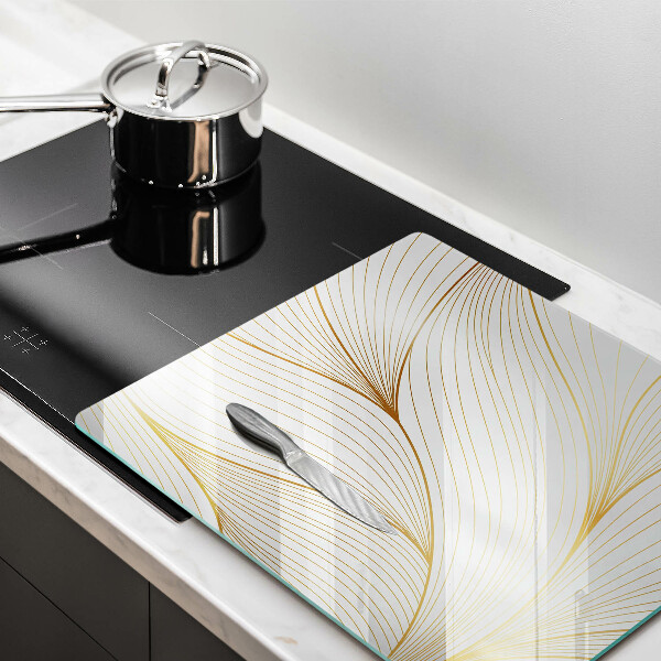 Protetor placa indução Padrão de linha moderno