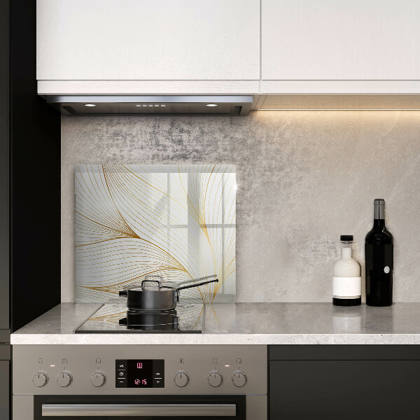 Protetor placa indução Padrão de linha moderno