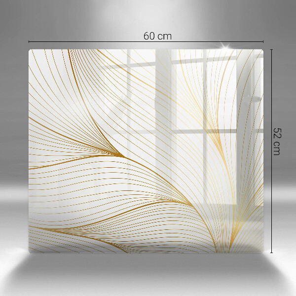 Protetor placa indução Padrão de linha moderno