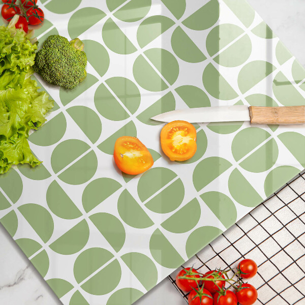 Tábua protetora Padrão de formas boho