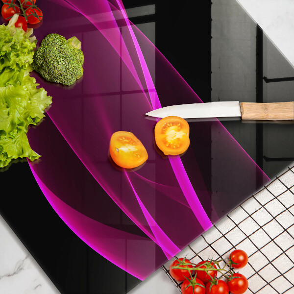 Protetor placa de indução Abstração rosa