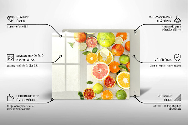 Tábua protetora Frutas cítricas