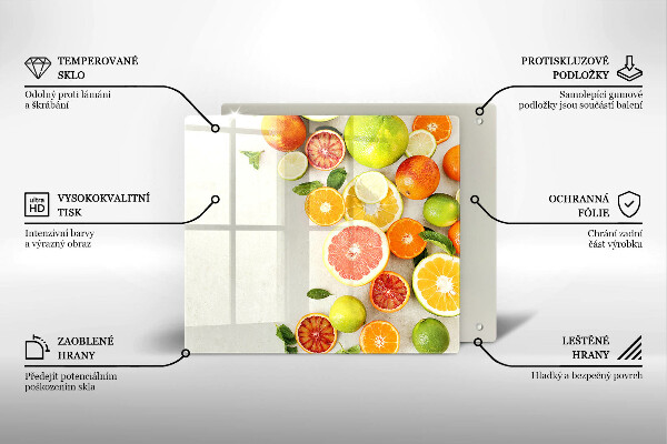 Tábua protetora Frutas cítricas