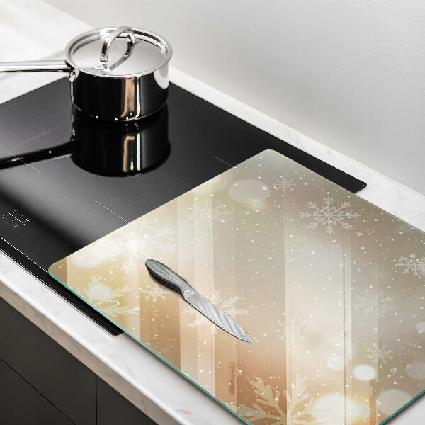 Protetor placa indução Flocos de neve