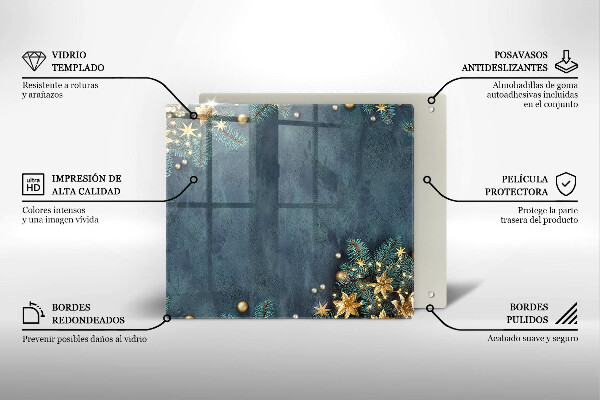 Tábua protetora decorações de Natal