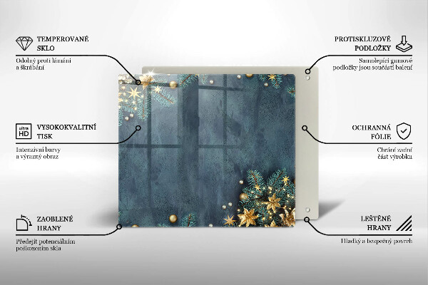 Tábua protetora decorações de Natal