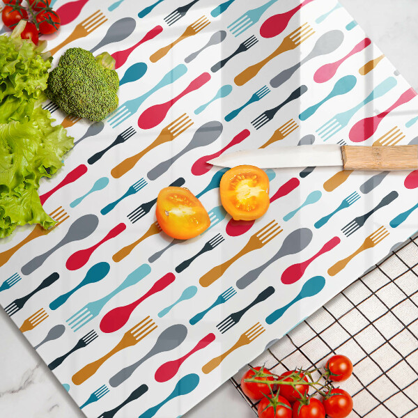 Protetor placa de indução Ilustração de uma colher