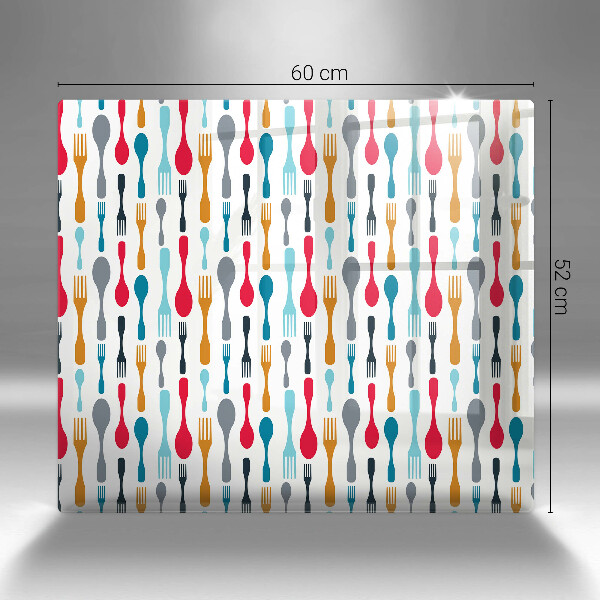 Protetor placa de indução Ilustração de uma colher