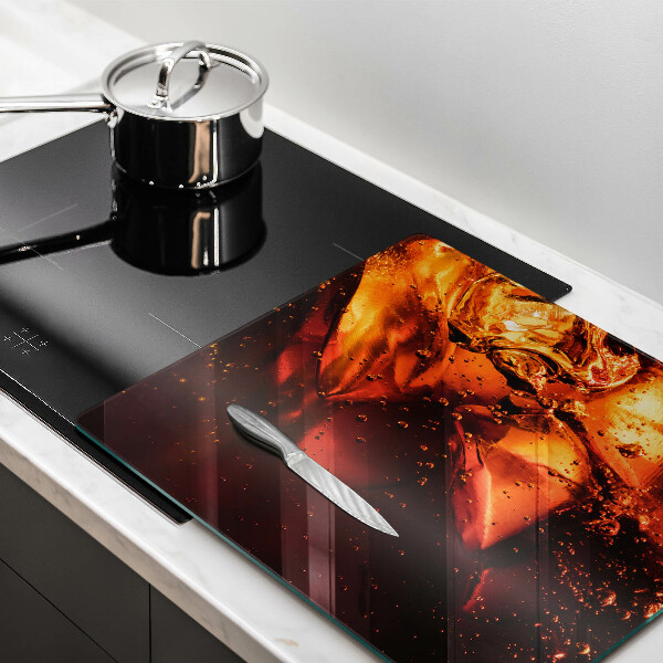 Tábua protetora Bebida de cola com gelo