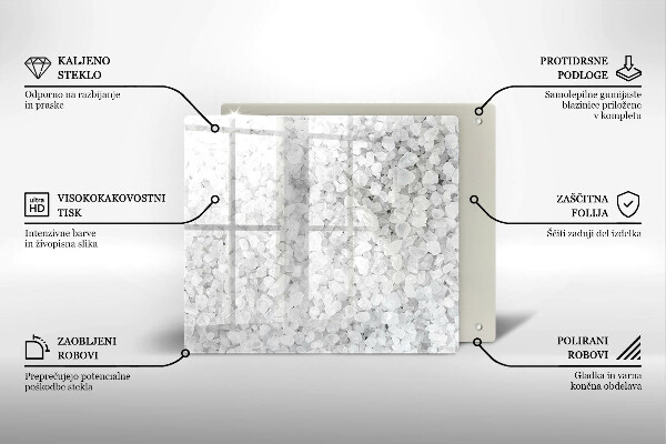 Protetor placa de indução Cristais de sal