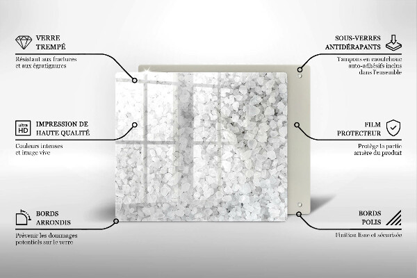 Protetor placa de indução Cristais de sal