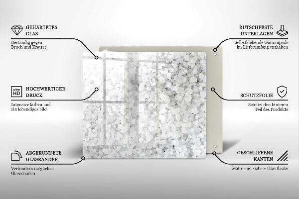 Protetor placa de indução Cristais de sal