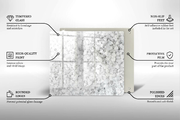 Protetor placa de indução Cristais de sal