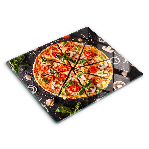 Protetor placa indução Pizza com cogumelos
