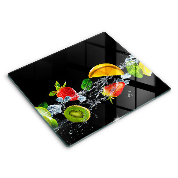 Protetor placa de indução Fruta na água
